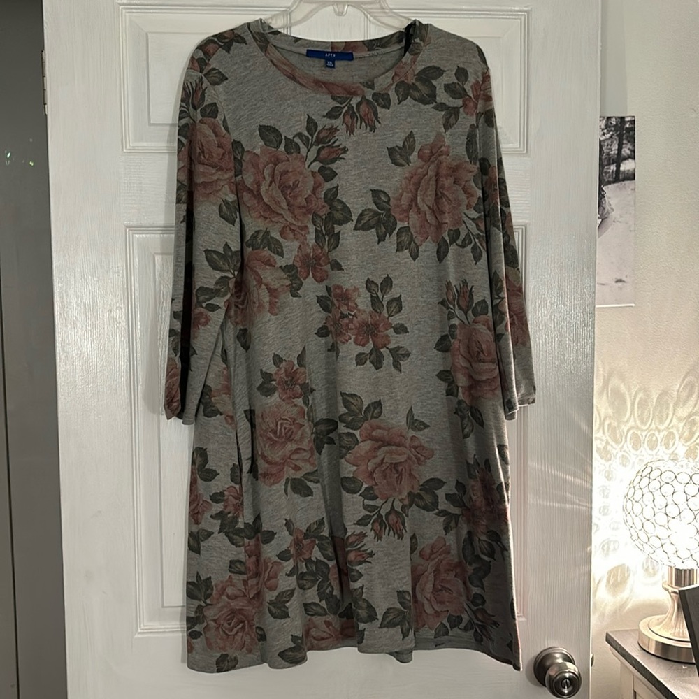 Floral Jersey Dress